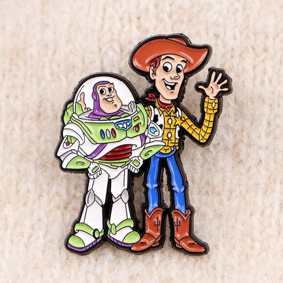 DISNEY’s Toy Story “Woody & Buzz” Trading Pin (BRAND-NEW!) - Picture 1 of 2